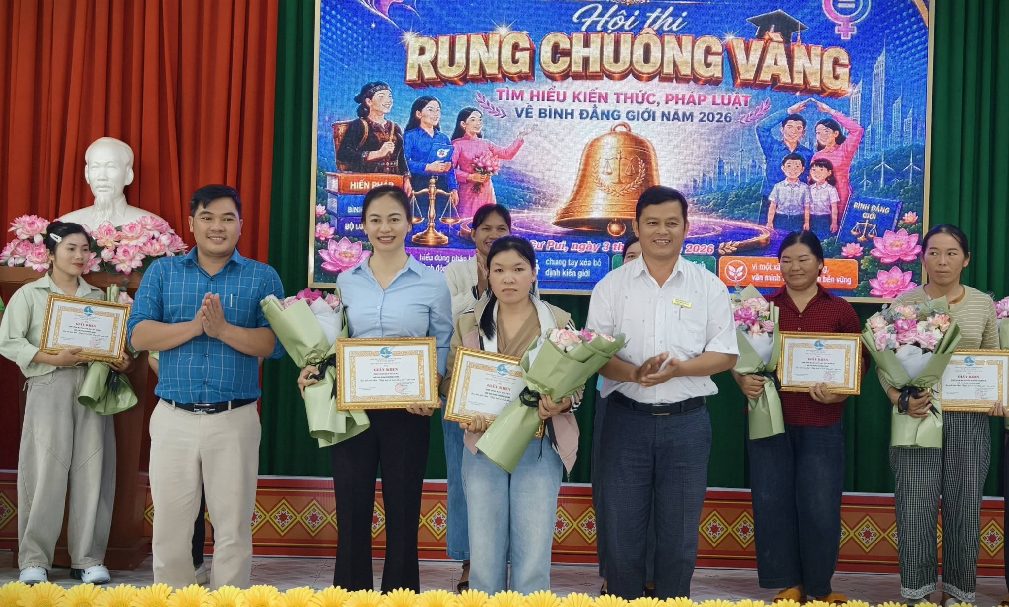 Hội thi “Rung chuông vàng” tìm hiểu kiến thức về Luật Bình đẳng giới năm 2026