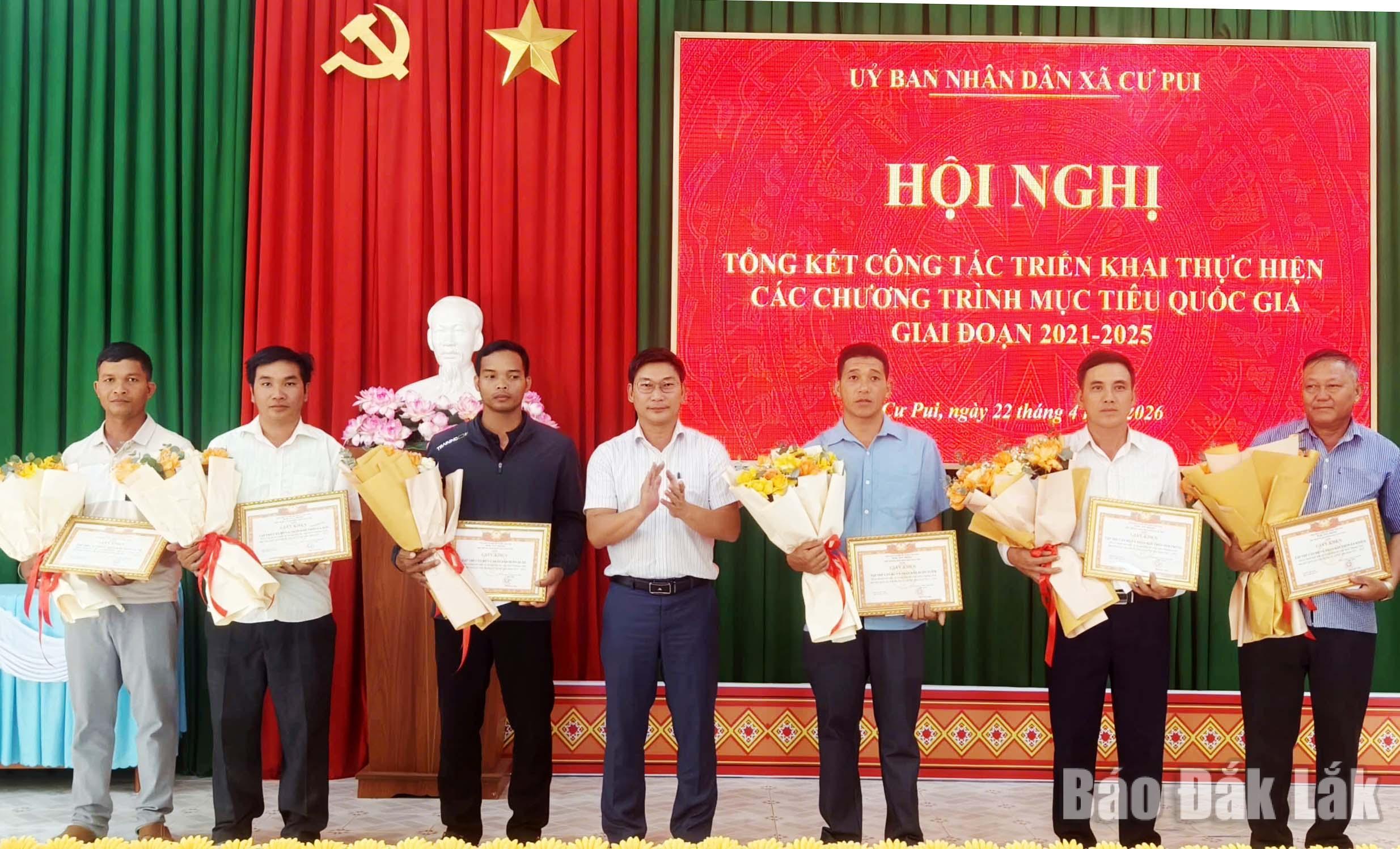 Xã Cư Pui phấn đấu giảm tỷ lệ hộ nghèo 3 - 4% vào cuối năm 2026
