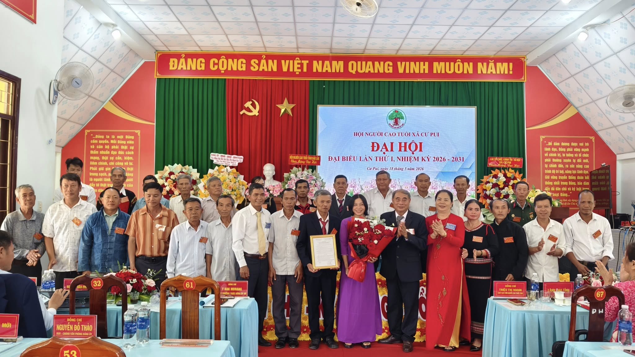 Đại hội đại biểu Hội Người cao tuổi xã Cư Pui, Lần thứ I, nhiệm kỳ 2026 – 2031